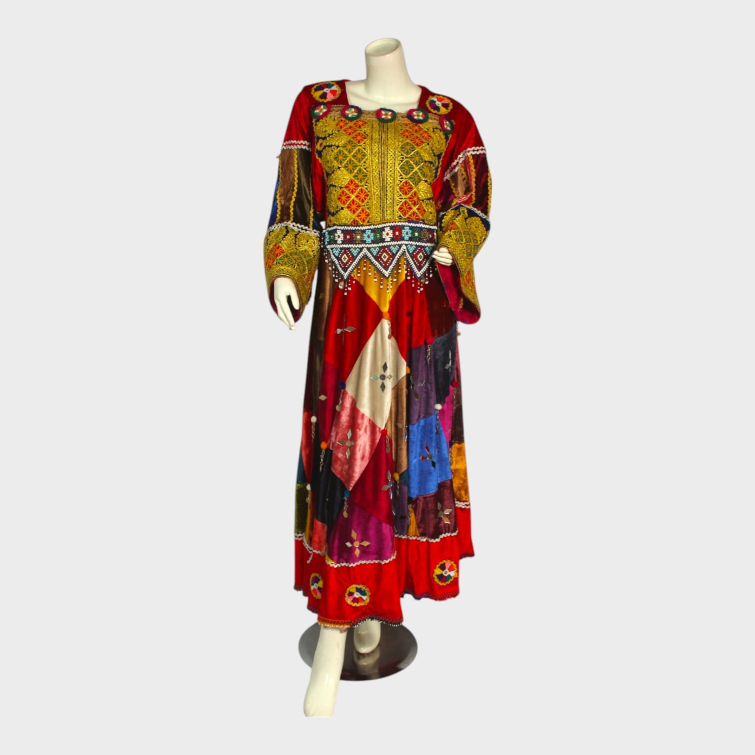 Royal Heritage Patchwork Dress