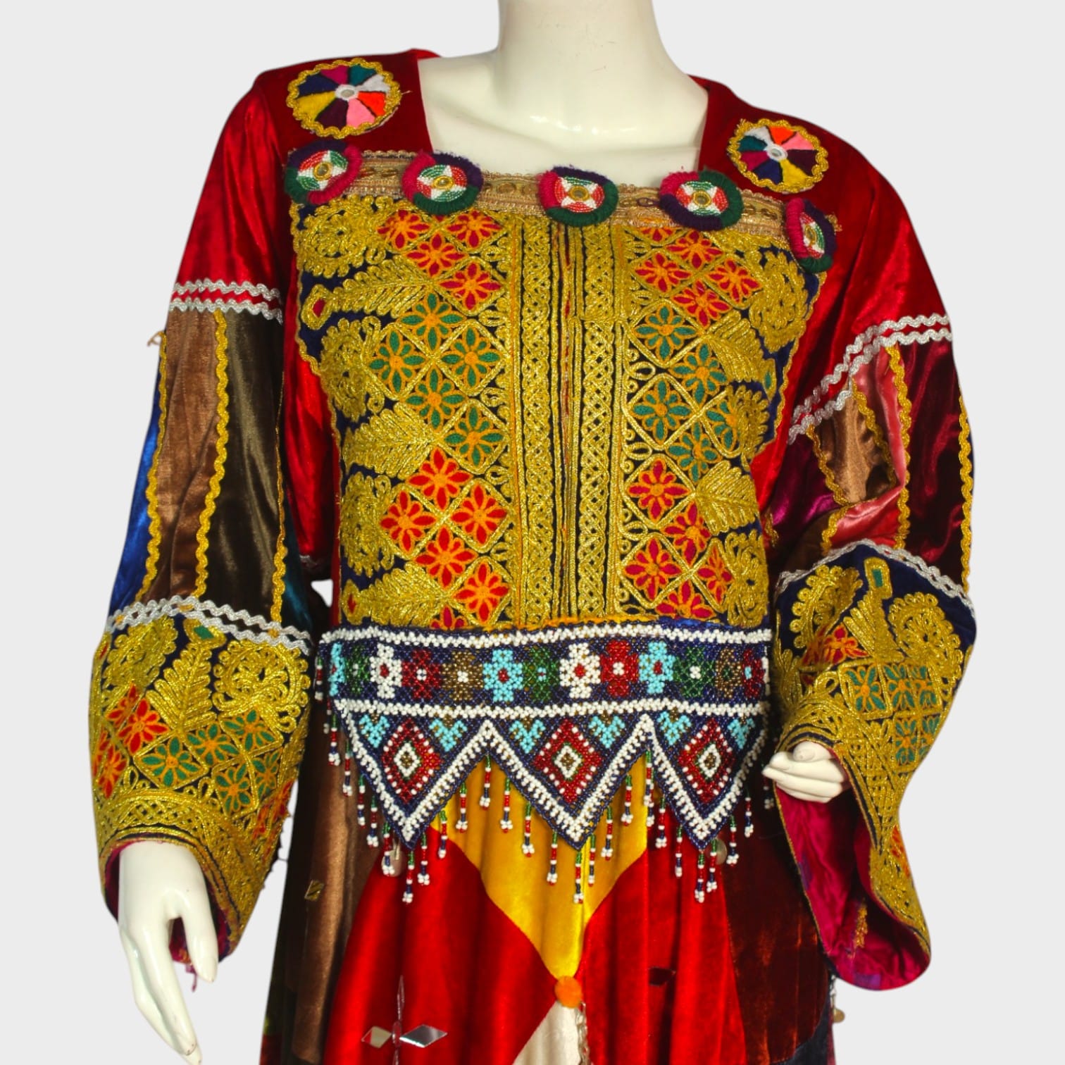 Royal Heritage Patchwork Dress