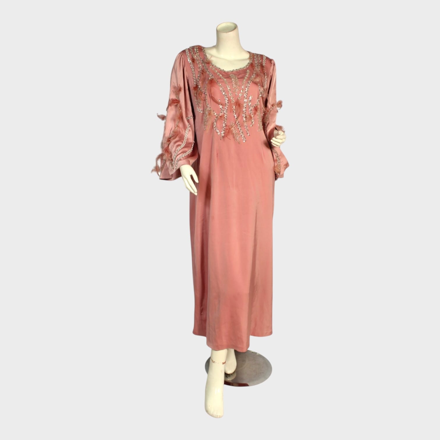 Rose Blush Embellished Gown