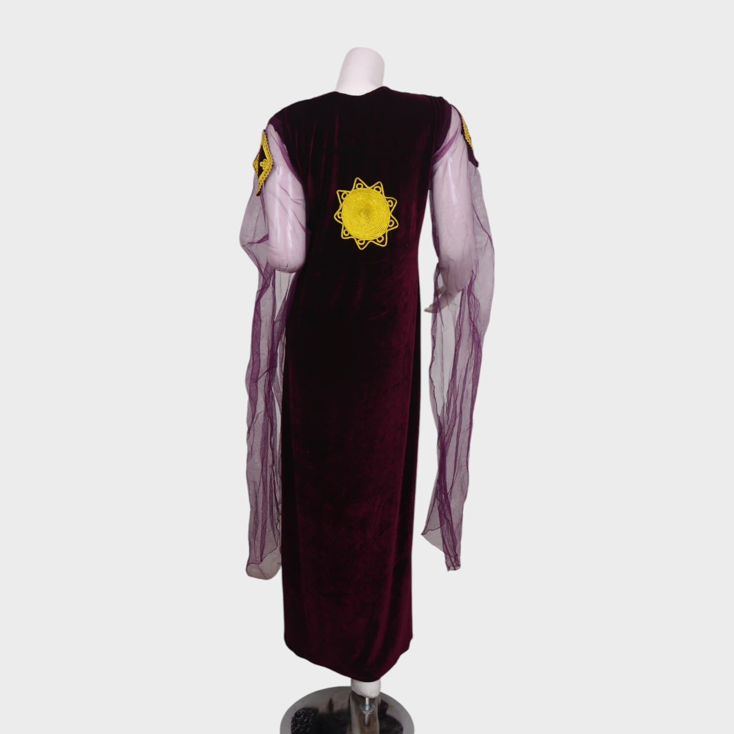 Sheer Majesty Velvet Robe