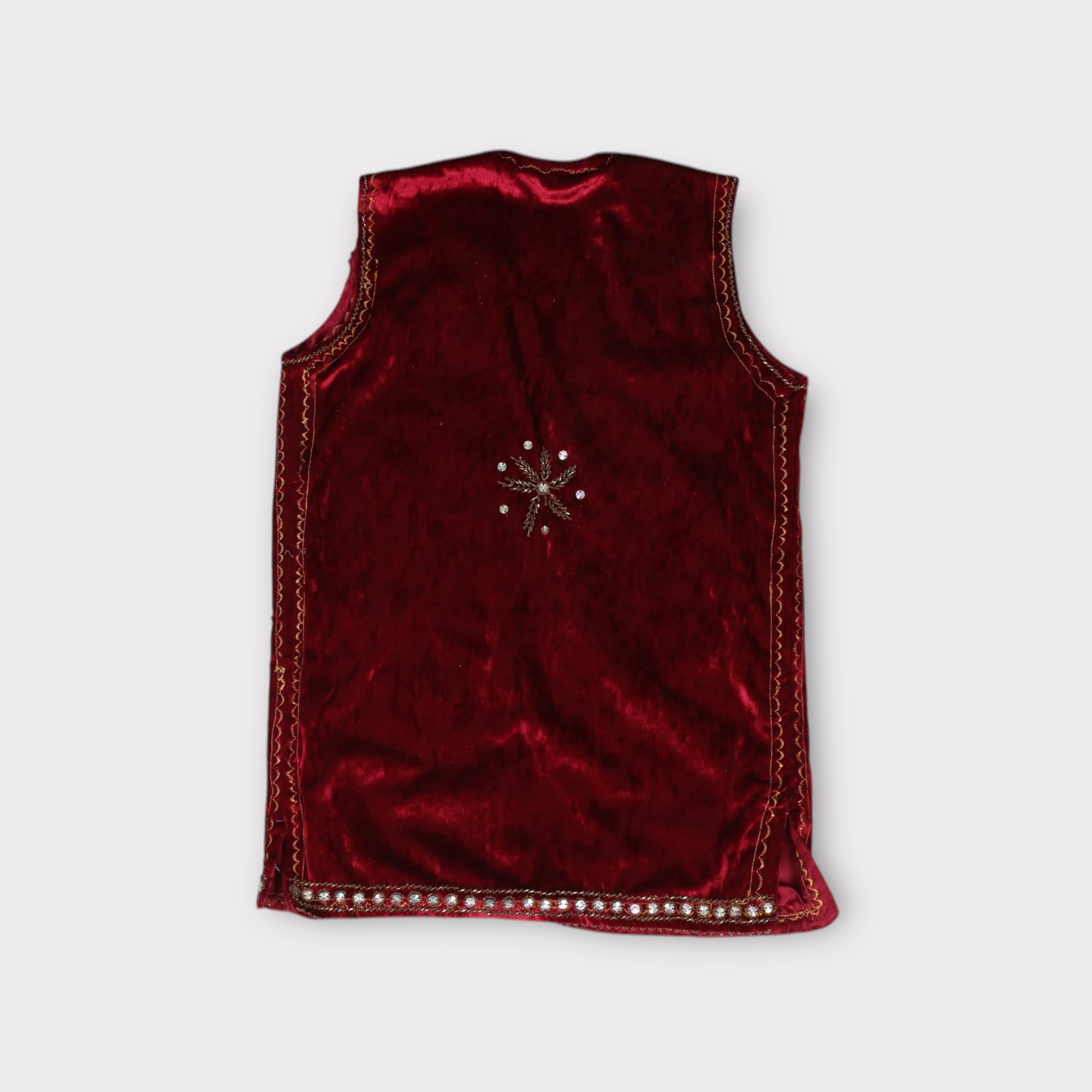 Waistcoat velvet fabric