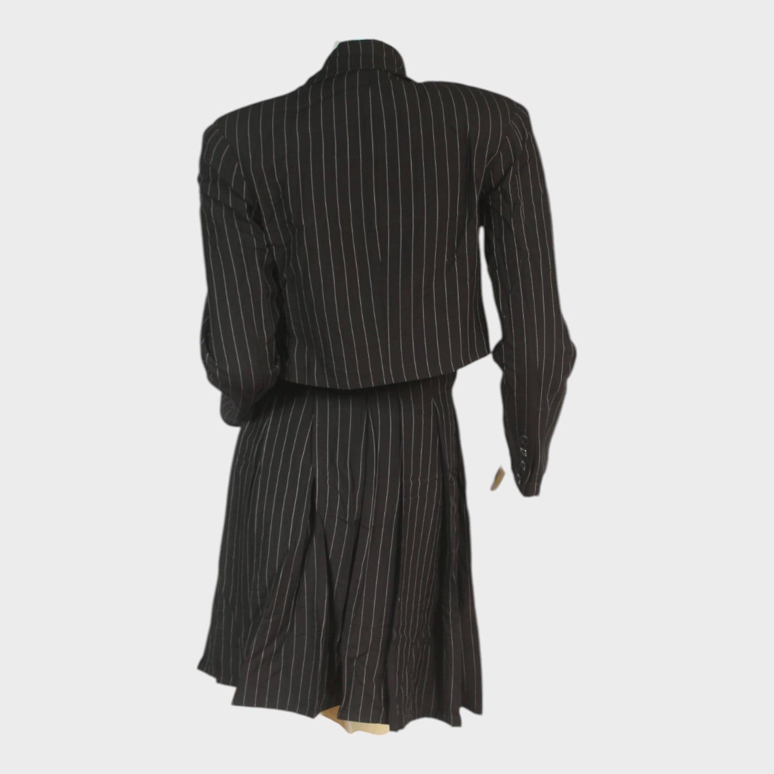Midnight Pinstripe Power Suit