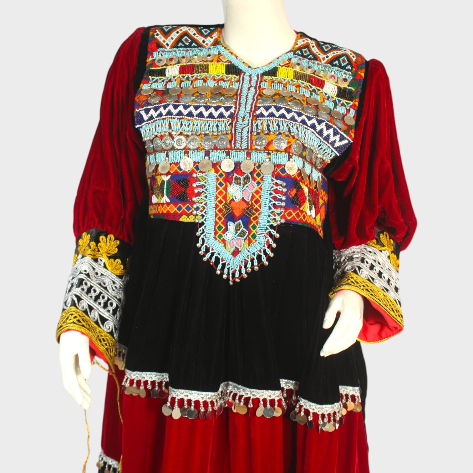 Herati Legacy Velvet Dress Set