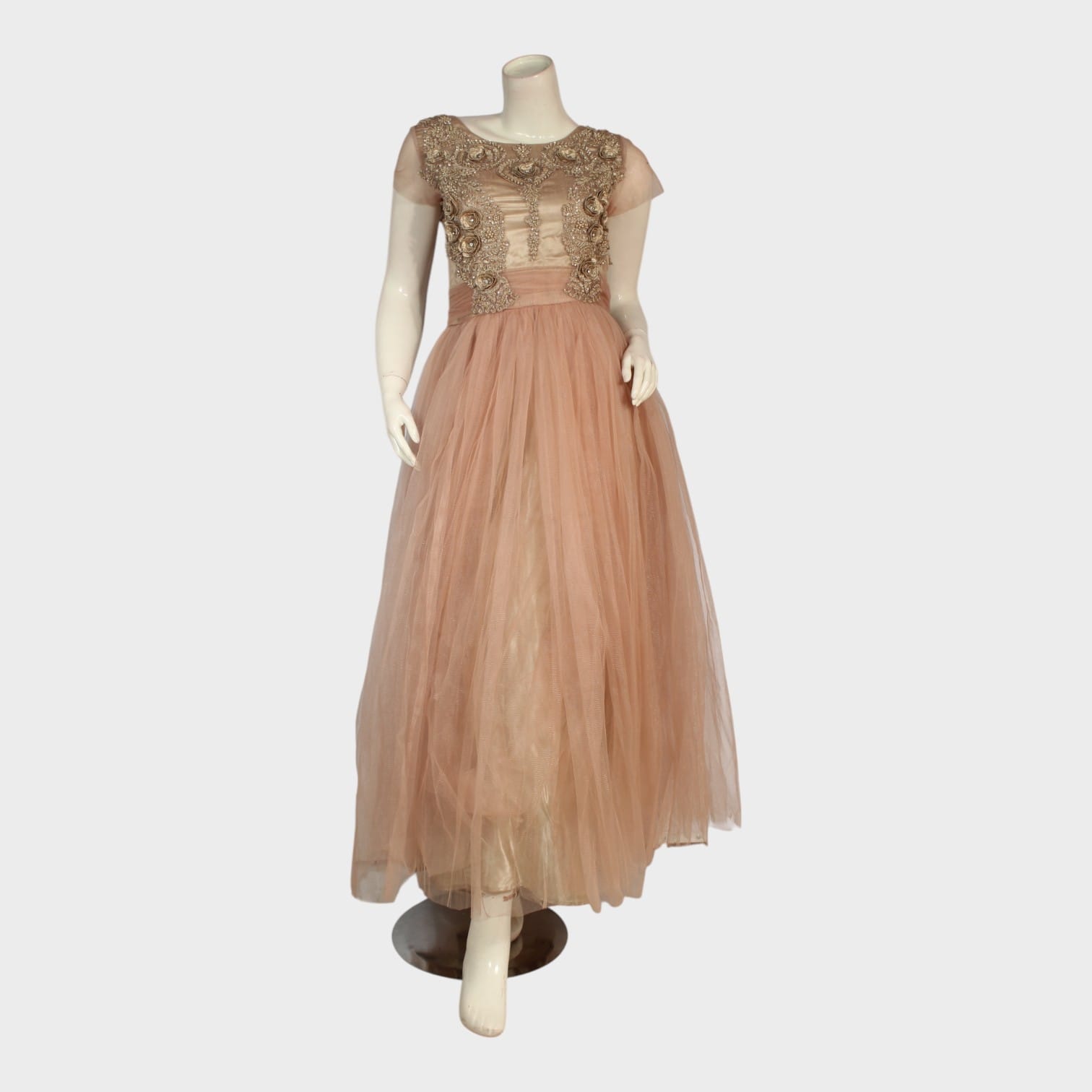 Blush Dream Embroidered Gown