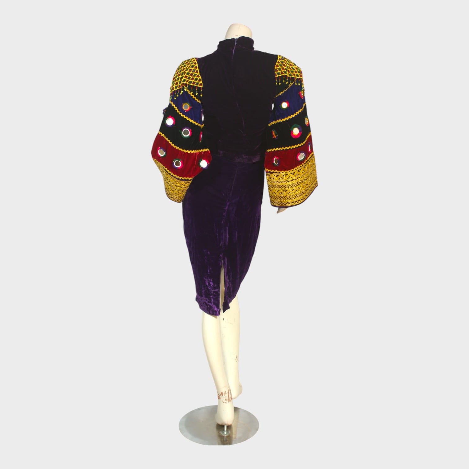 Golden Tribal Fusion Dress