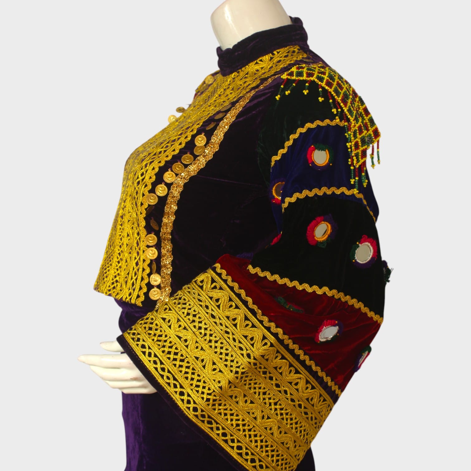 Golden Tribal Fusion Dress