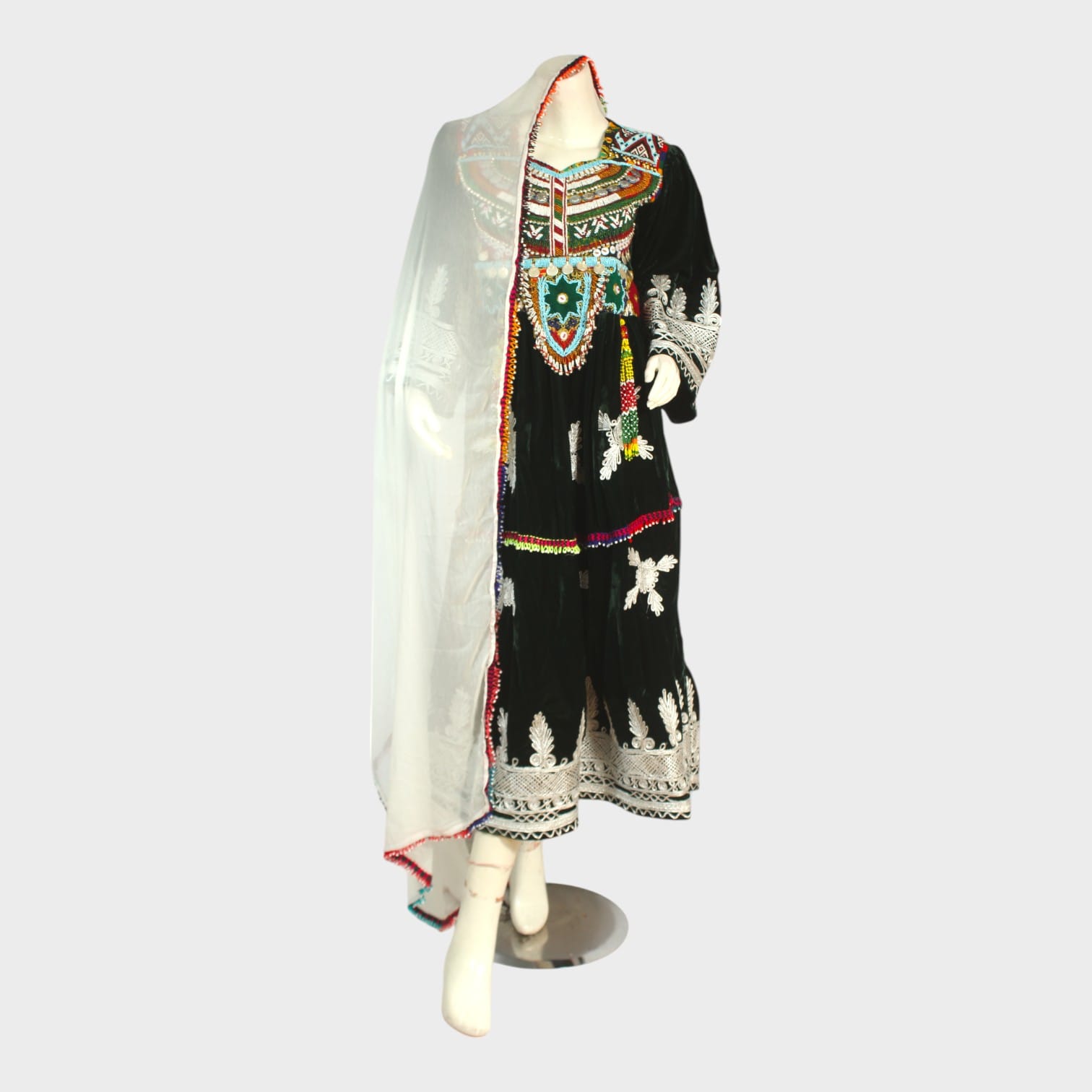 Kandahar Royal Velvet Dress
