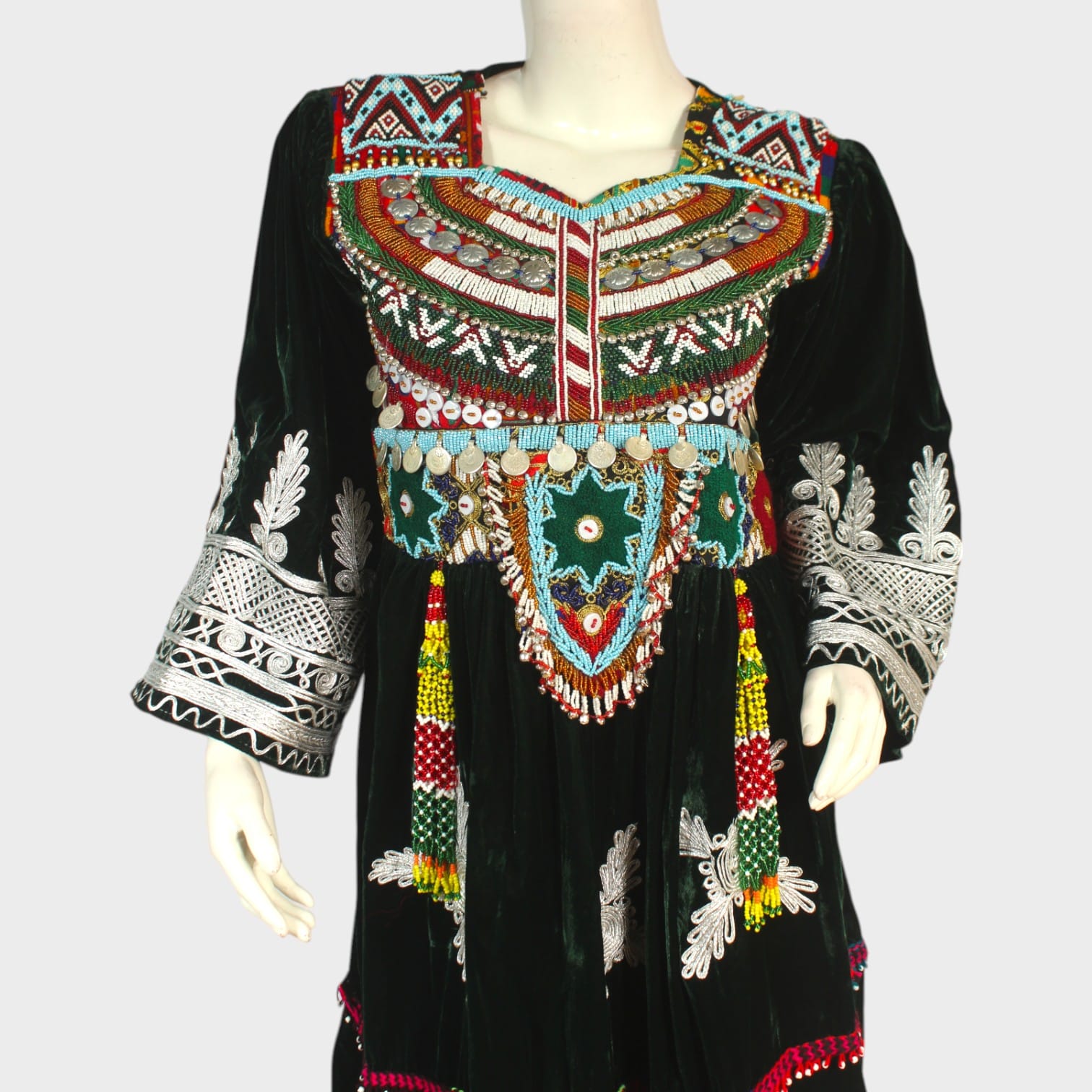 Kandahar Royal Velvet Dress