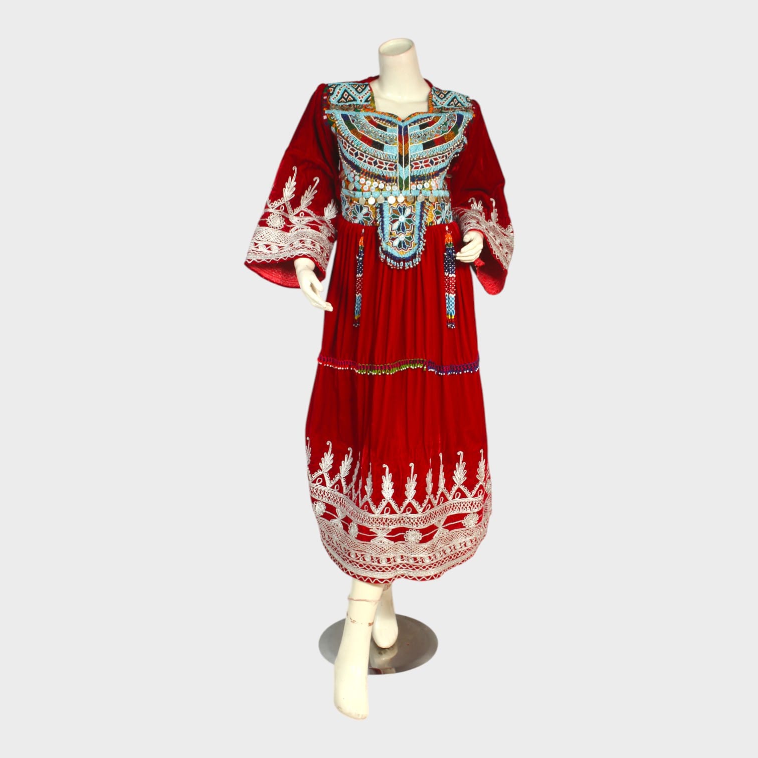 Kabul Grace Traditional Gandi Afghani Dress