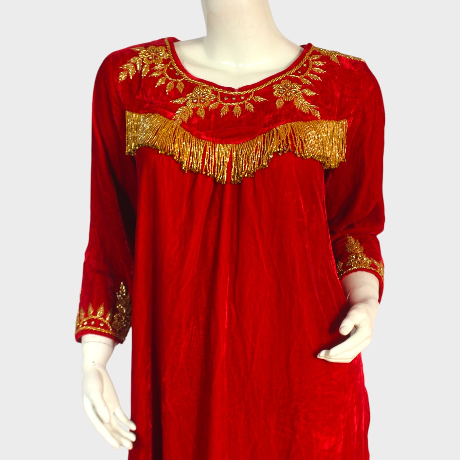Scarlet Empress Embroidered Tunic