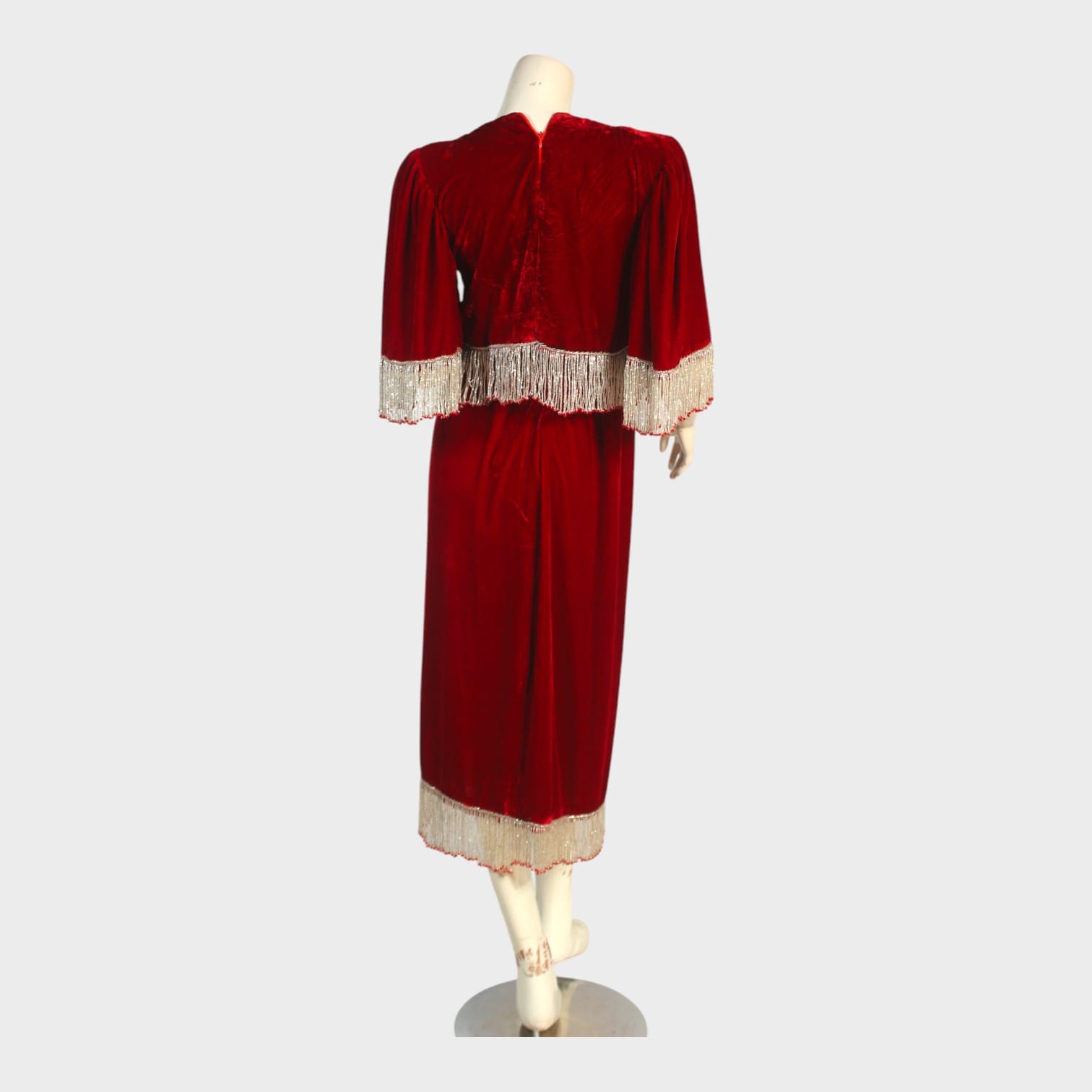 Ruby Butterfly Velvet Ensemble
