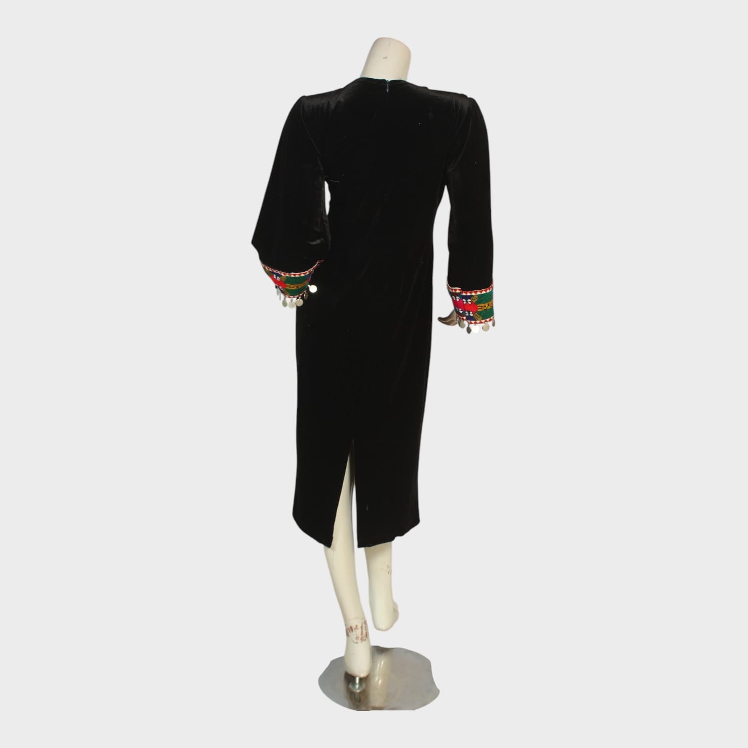 Ziba Coin Velvet Dress
