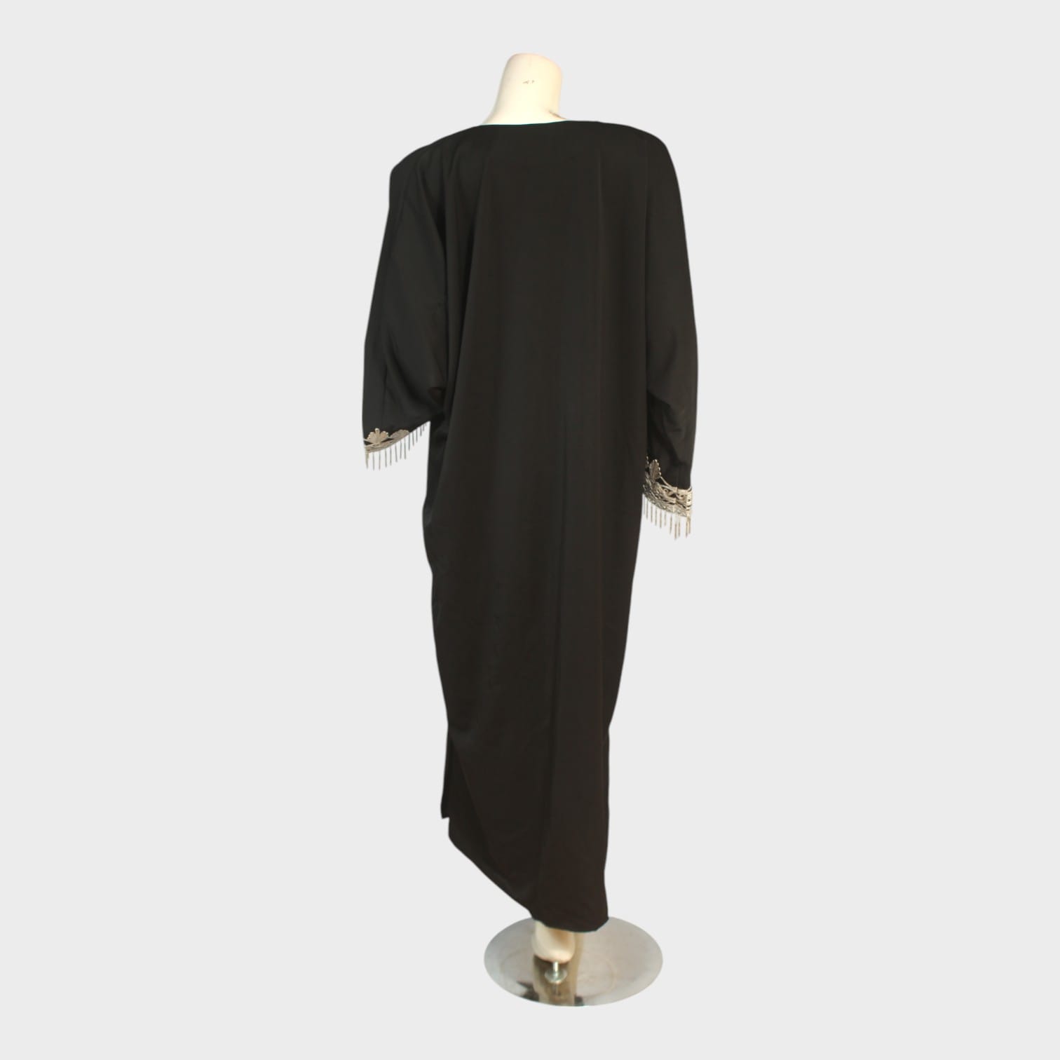 Noorina Black Embellished Maxi