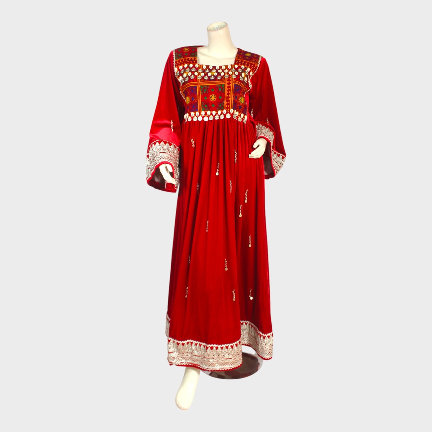 Surkh Sitara Afghani Dress