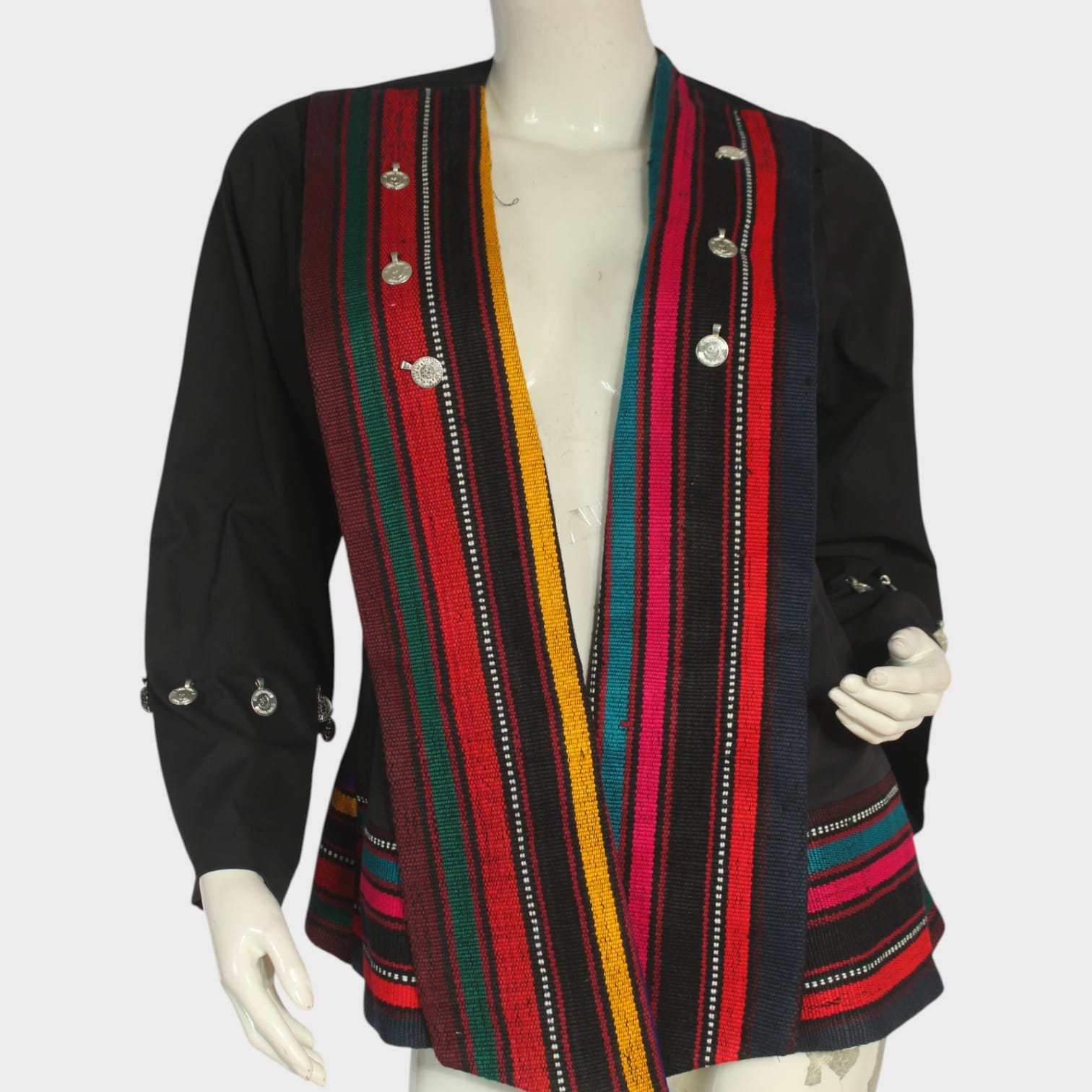 Kuchi Striped Charm Jacket, Kunduz, Afghanistan