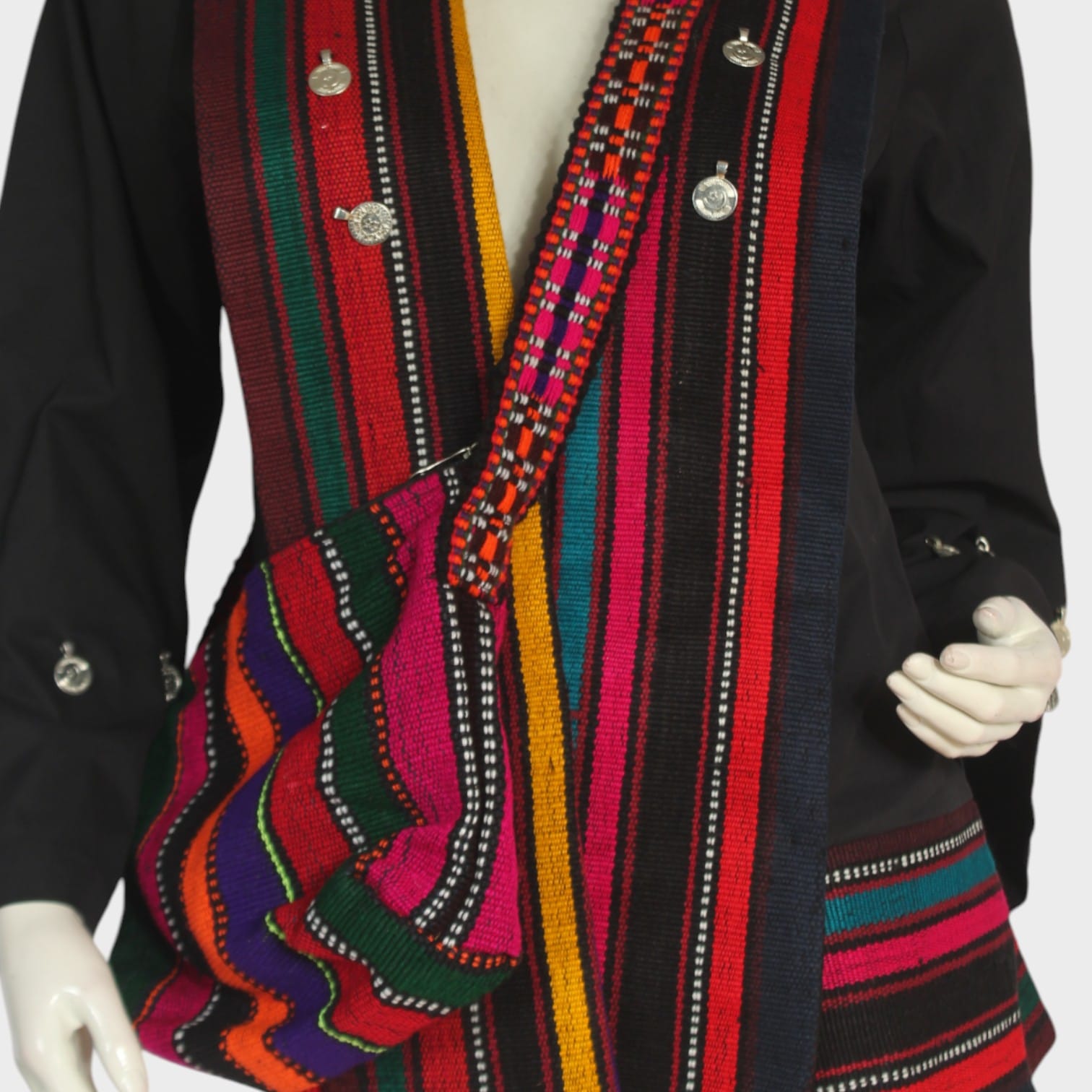 Kuchi Striped Charm Jacket, Kunduz, Afghanistan