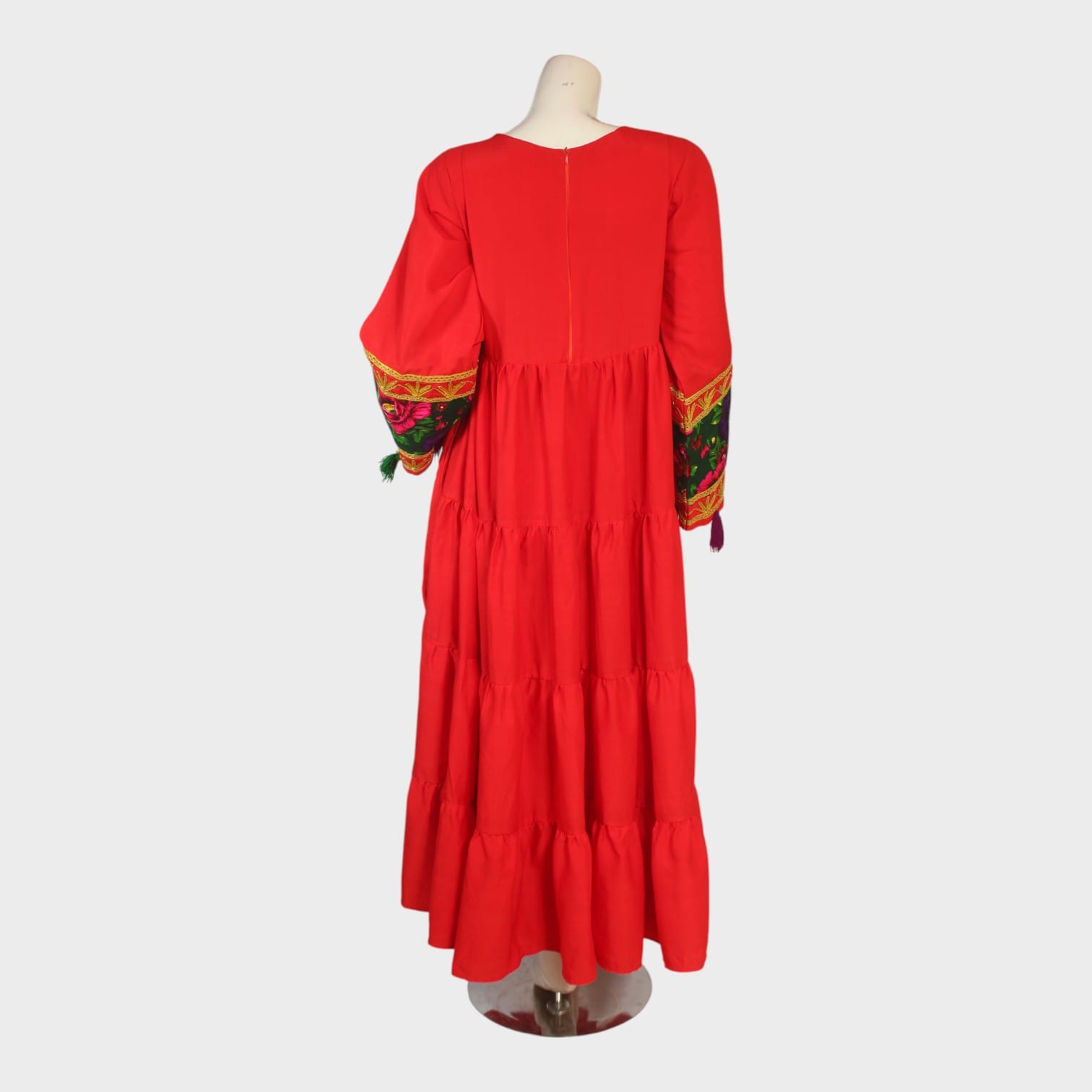 Tassel Bloom Kuchi Dress
