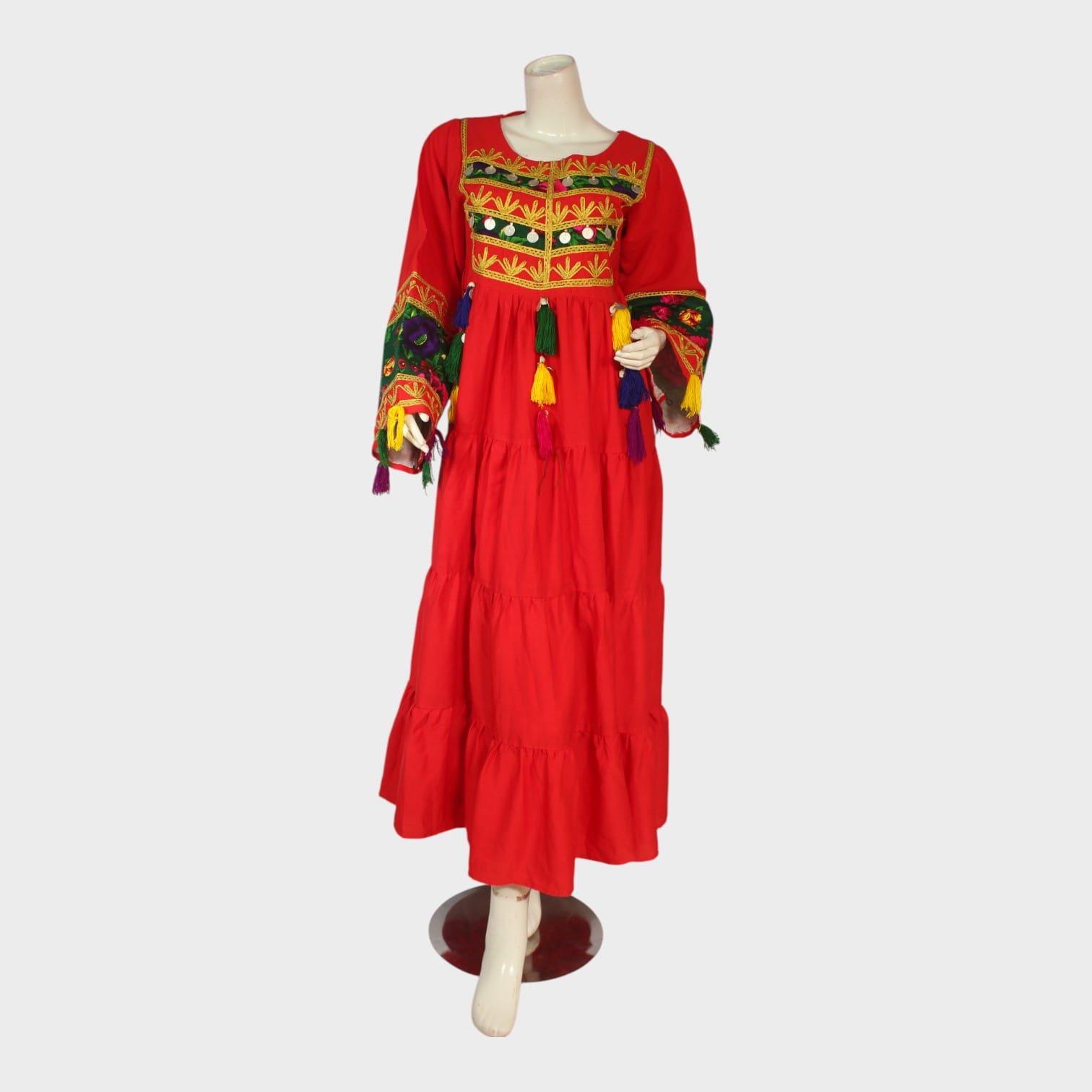 Tassel Bloom Kuchi Dress