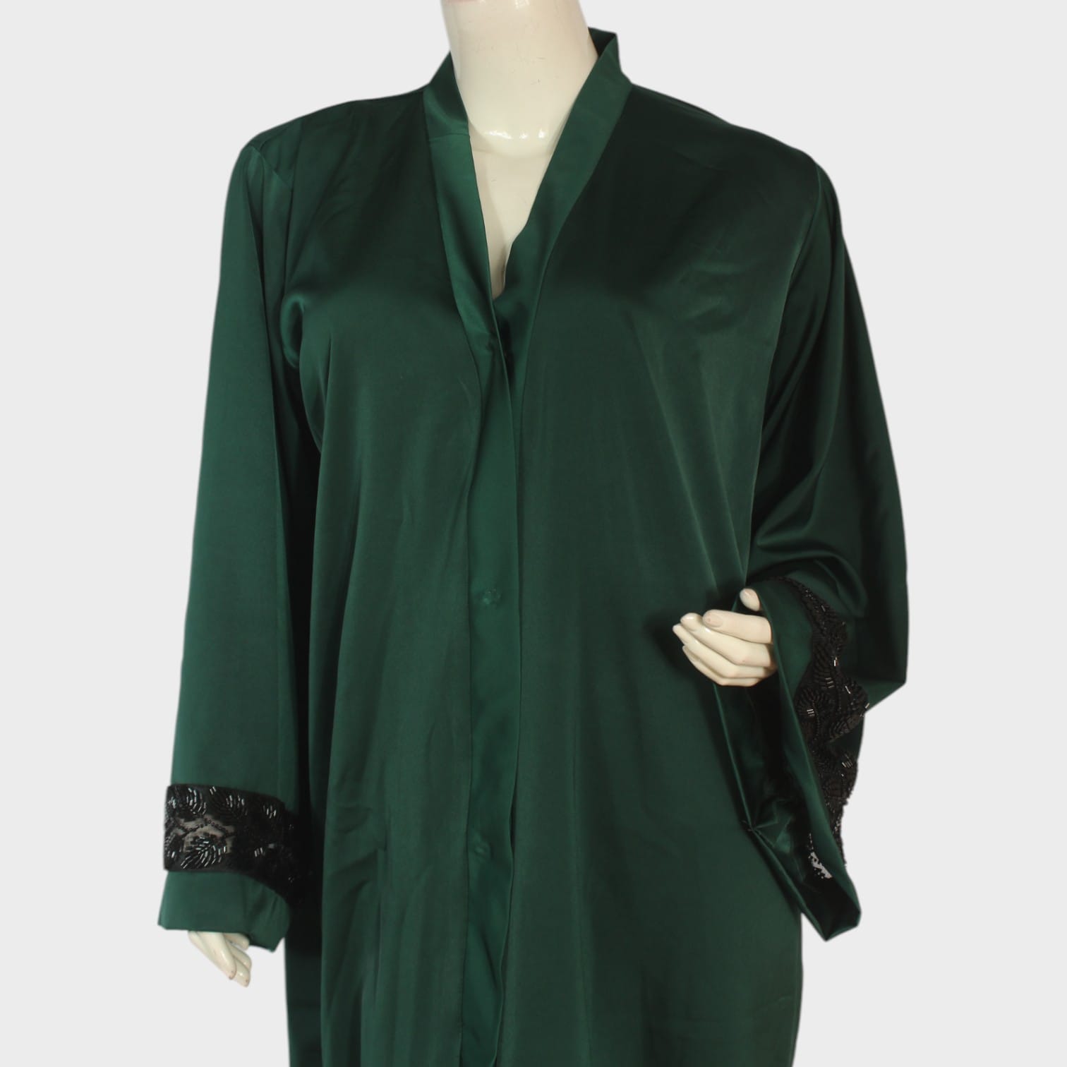 Emerald Elegance Abaya