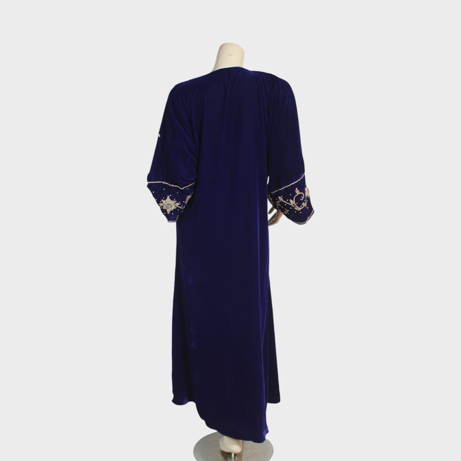 Royal Midnight Velvet Gown