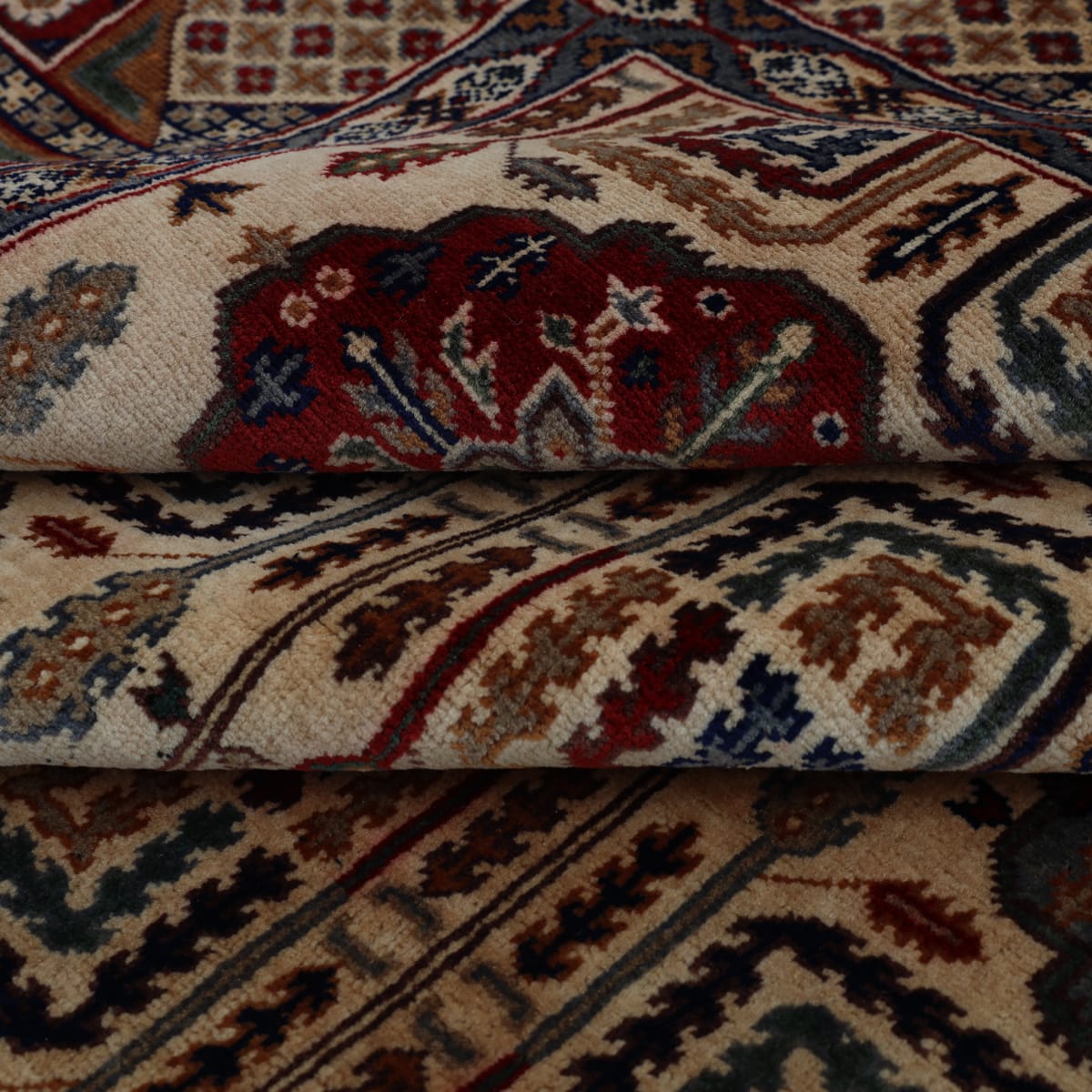 Kunduz Bokhara Wool Rug – 9.8 ft x 6.6 ft