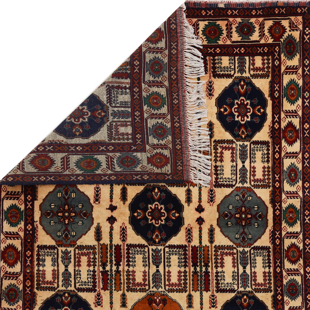 Kunduz Classic Octagon Wool Rug – 6.6 ft x 4.9 ft