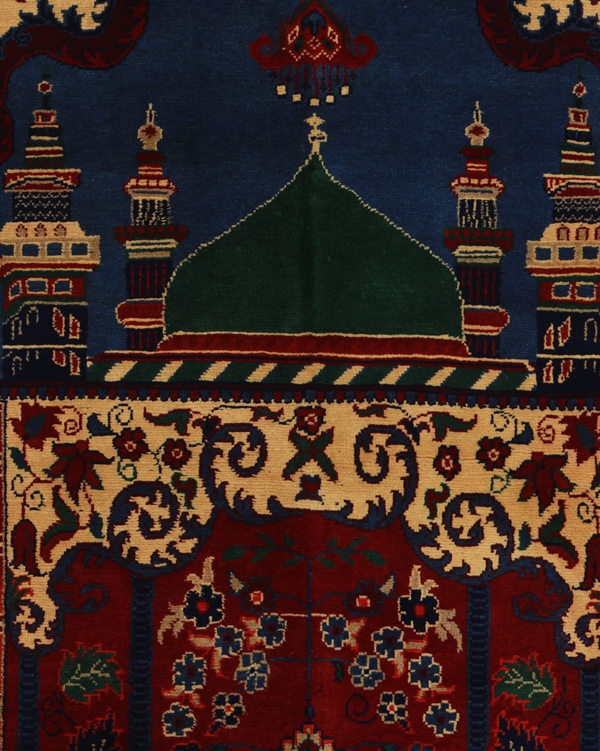 Madina Dome Prayer Rug – 4.3 ft x 2.6 ft