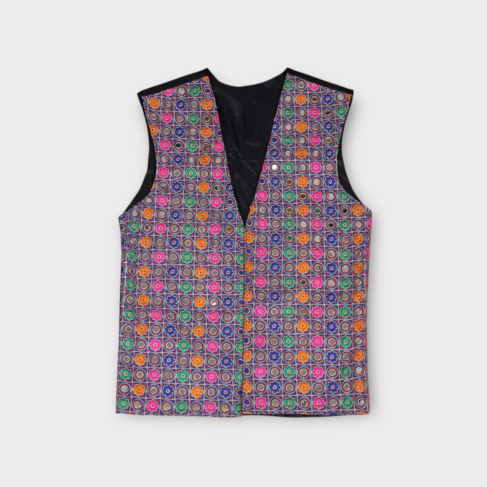 Afghan waistcoat, handmade vest