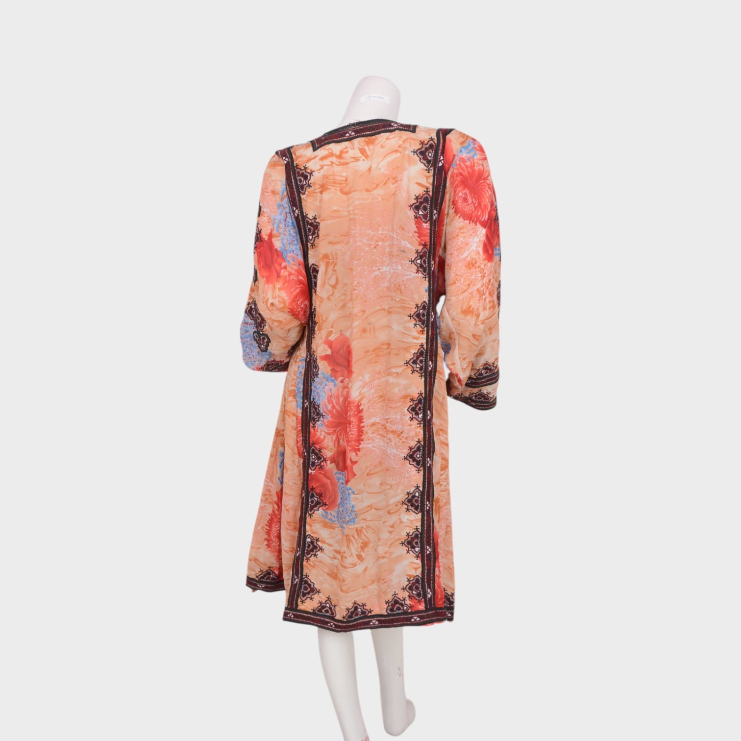 Rust Mirage Kuchi Dress