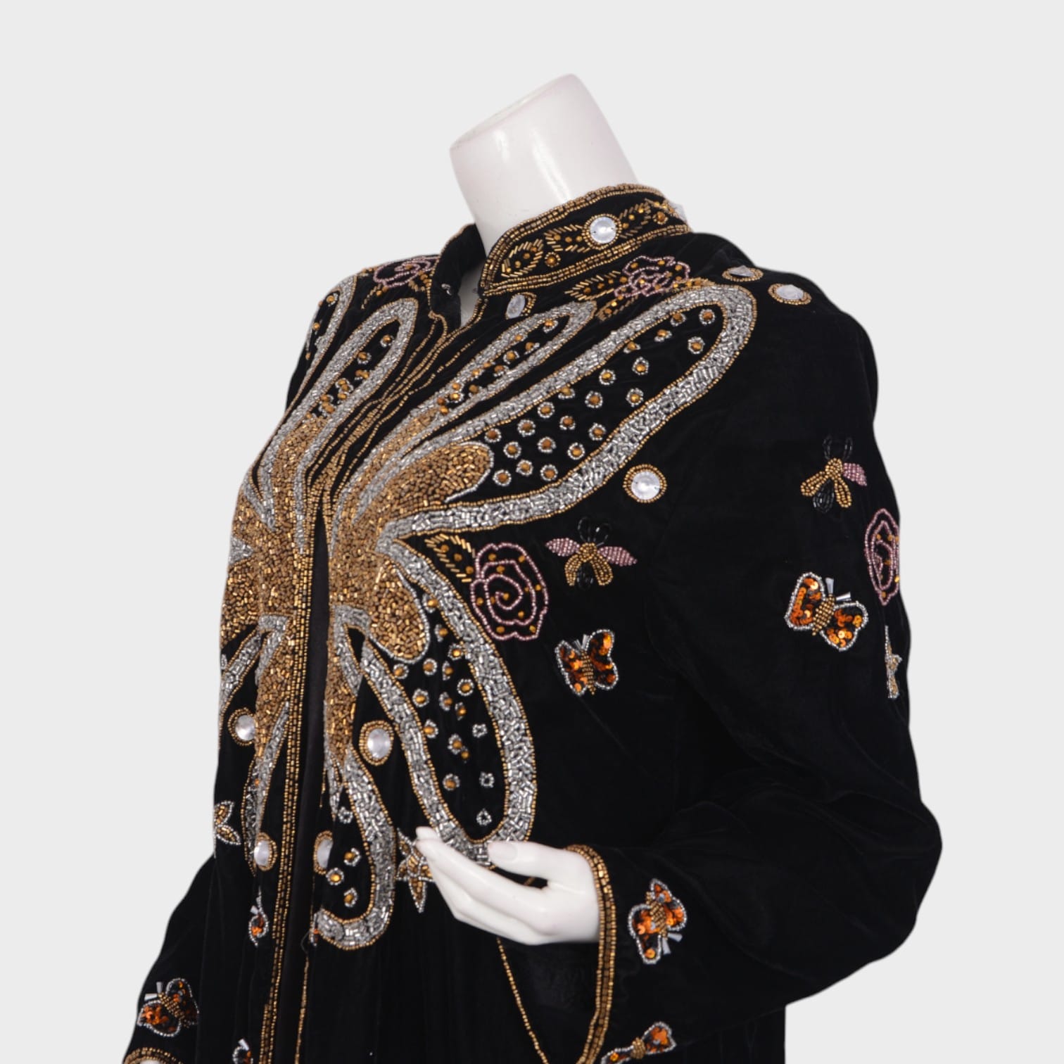 Velvet Empress Butterfly Dress