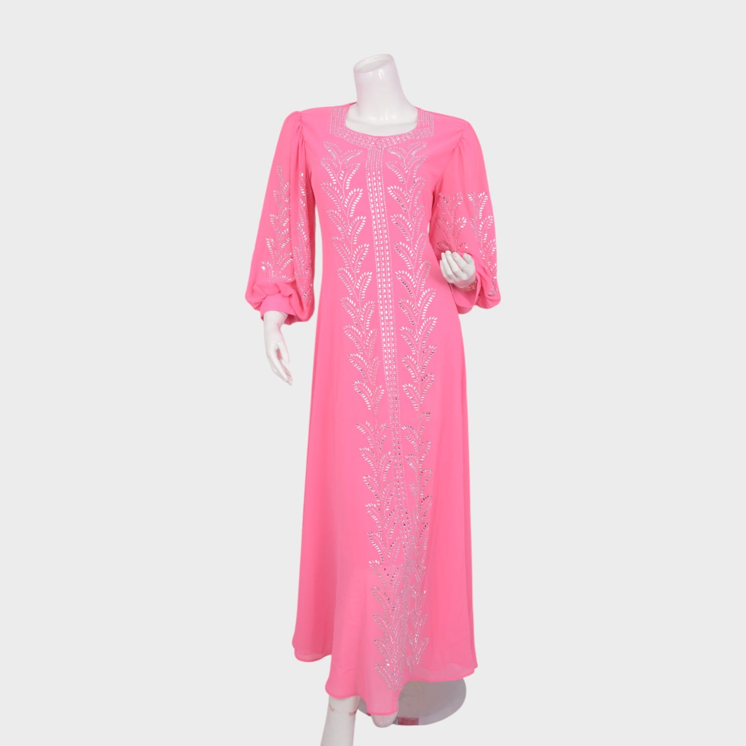 Blush Radiance Maxi Dress