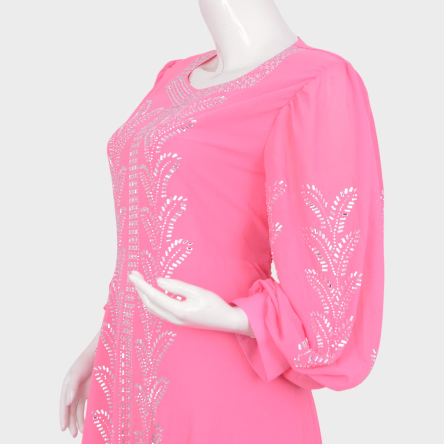 Blush Radiance Maxi Dress