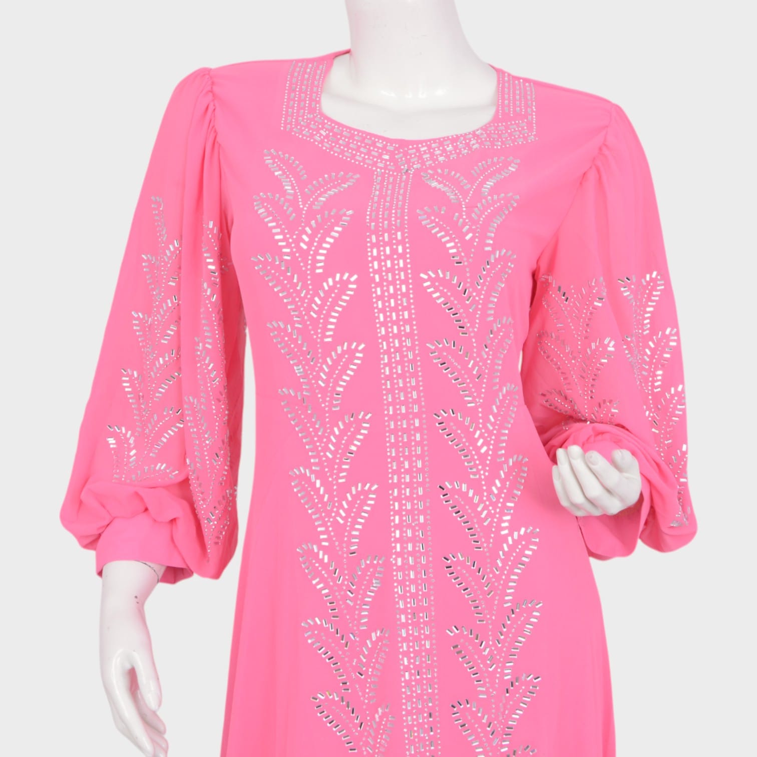 Blush Radiance Maxi Dress