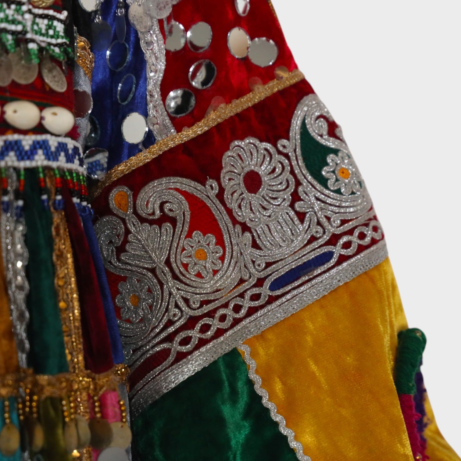 Royal Patchwork Kuchi Dress