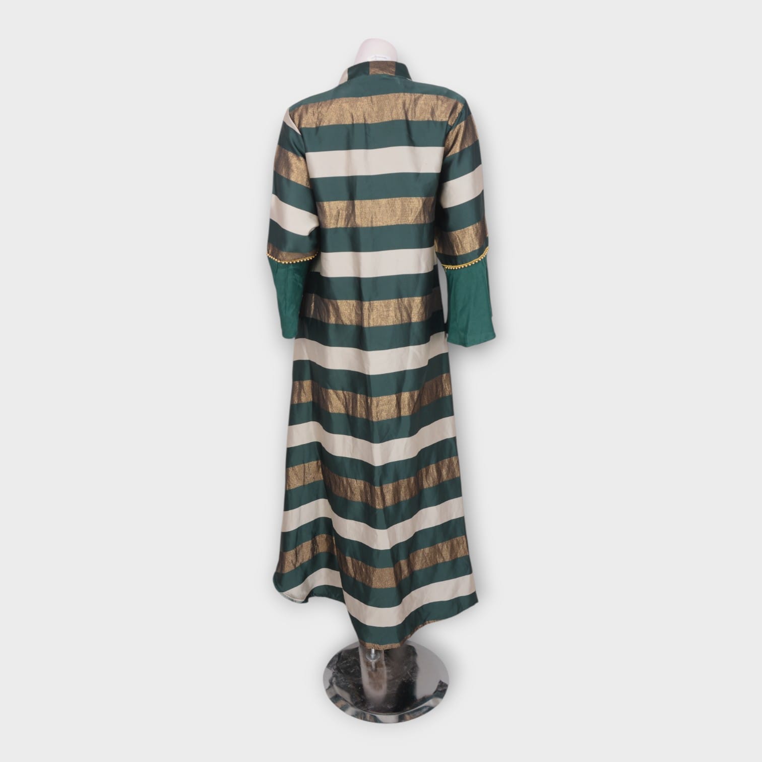 Emerald Grace Embroidered Dress