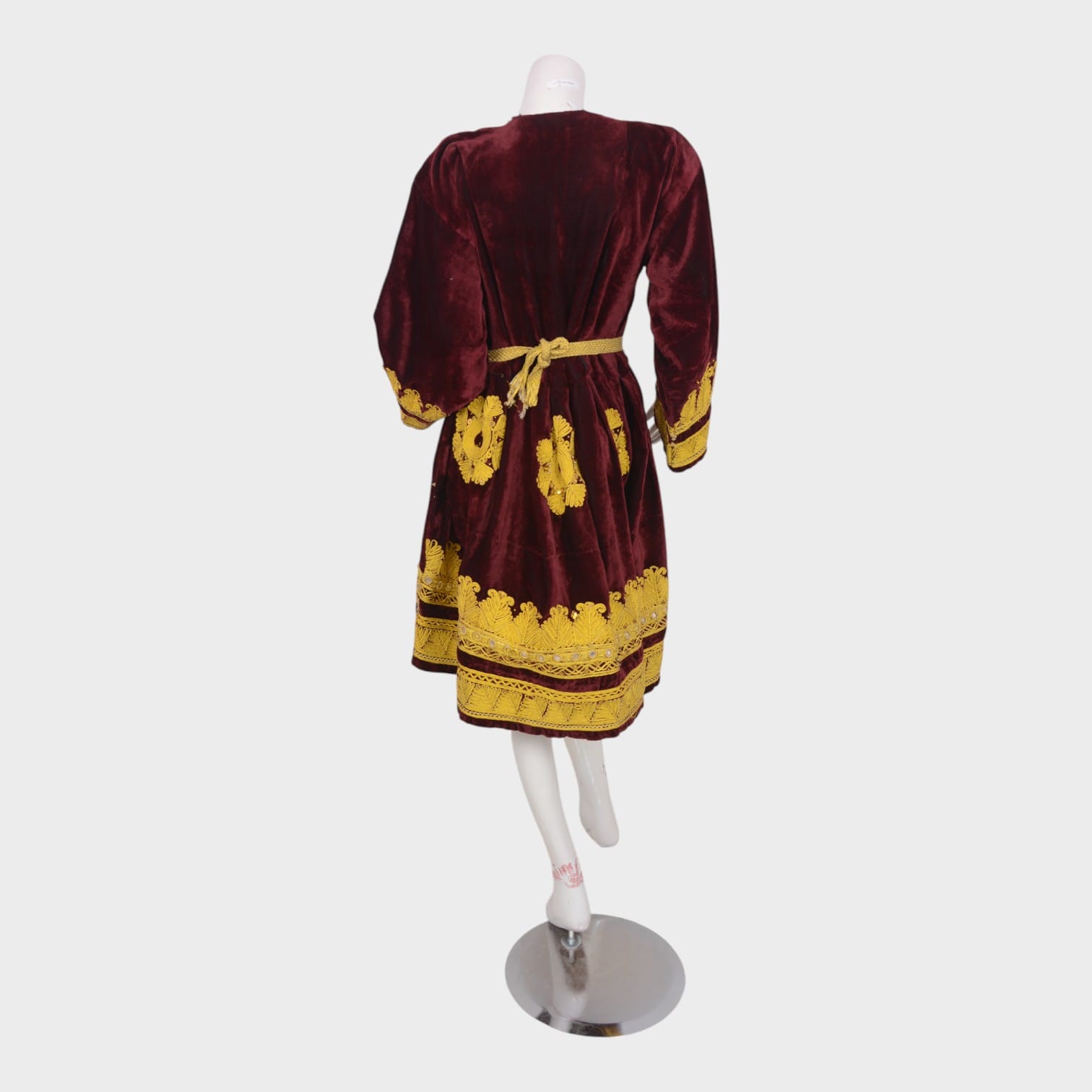 Golden Garnet Kuchi Dress