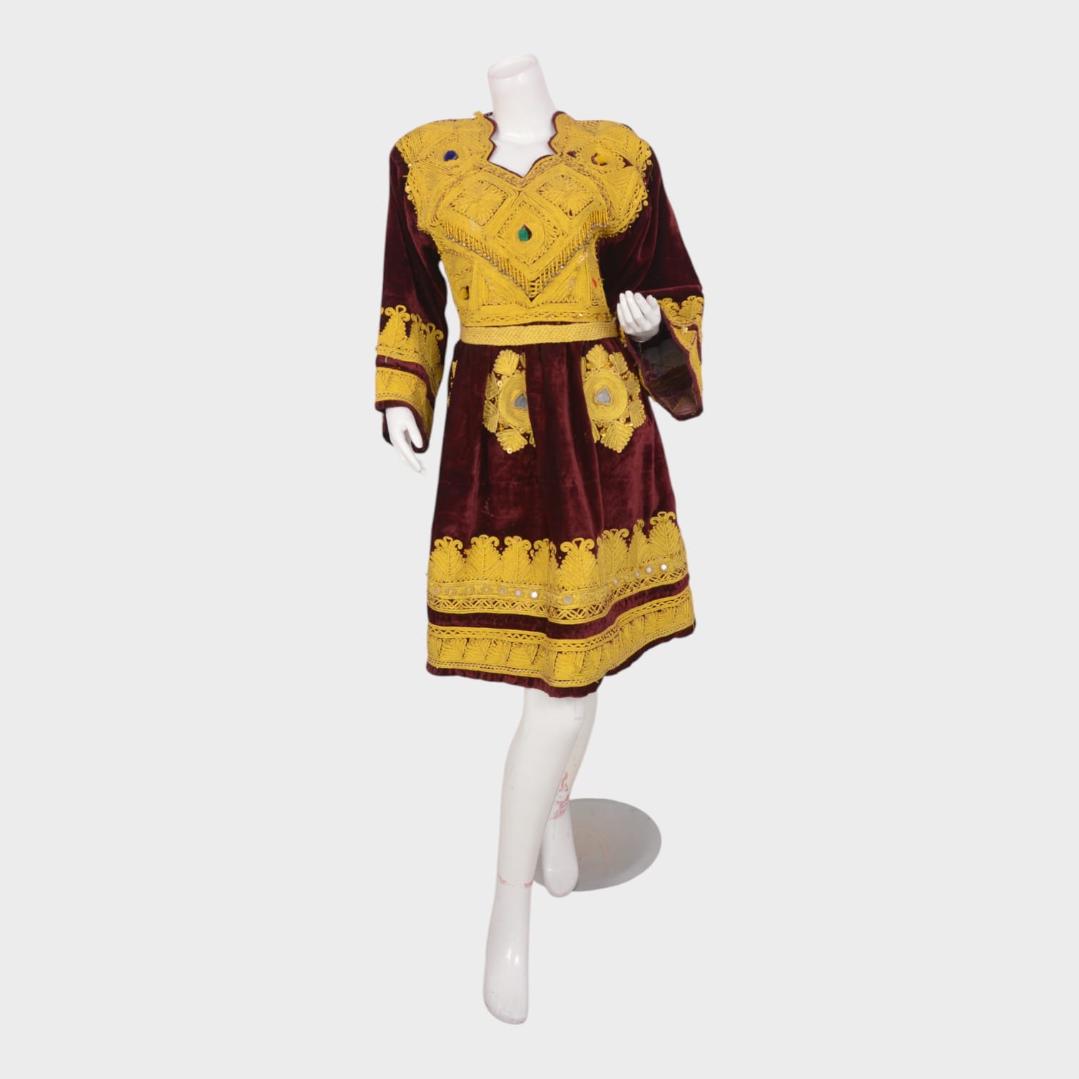 garnet and gold dress Vintage Jewellery