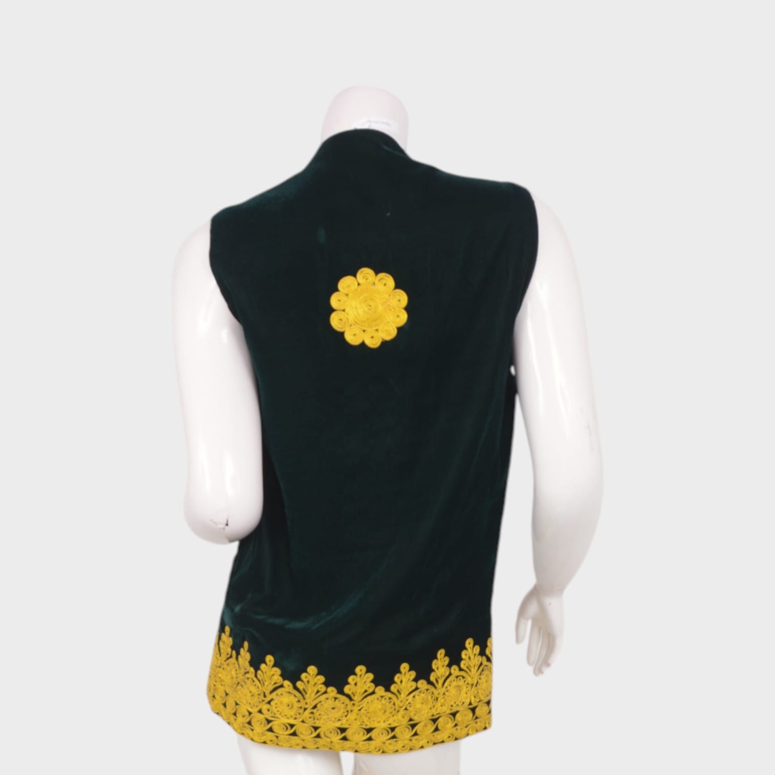 Zamurd Royal Velvet Vest