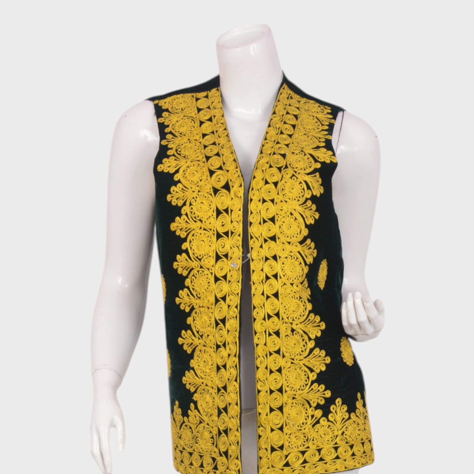 Zamurd Royal Velvet Vest