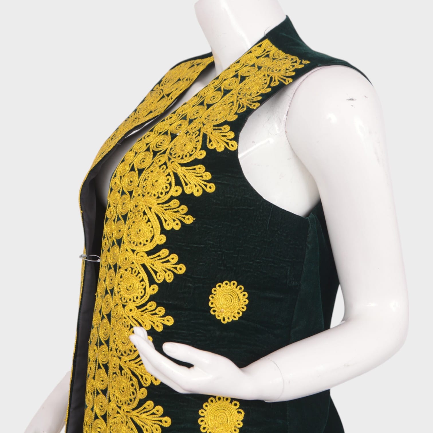 Zamurd Royal Velvet Vest