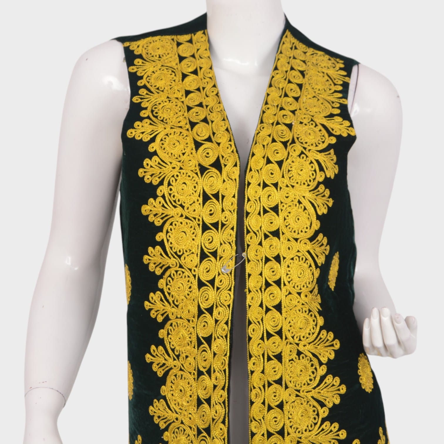 Zamurd Royal Velvet Vest
