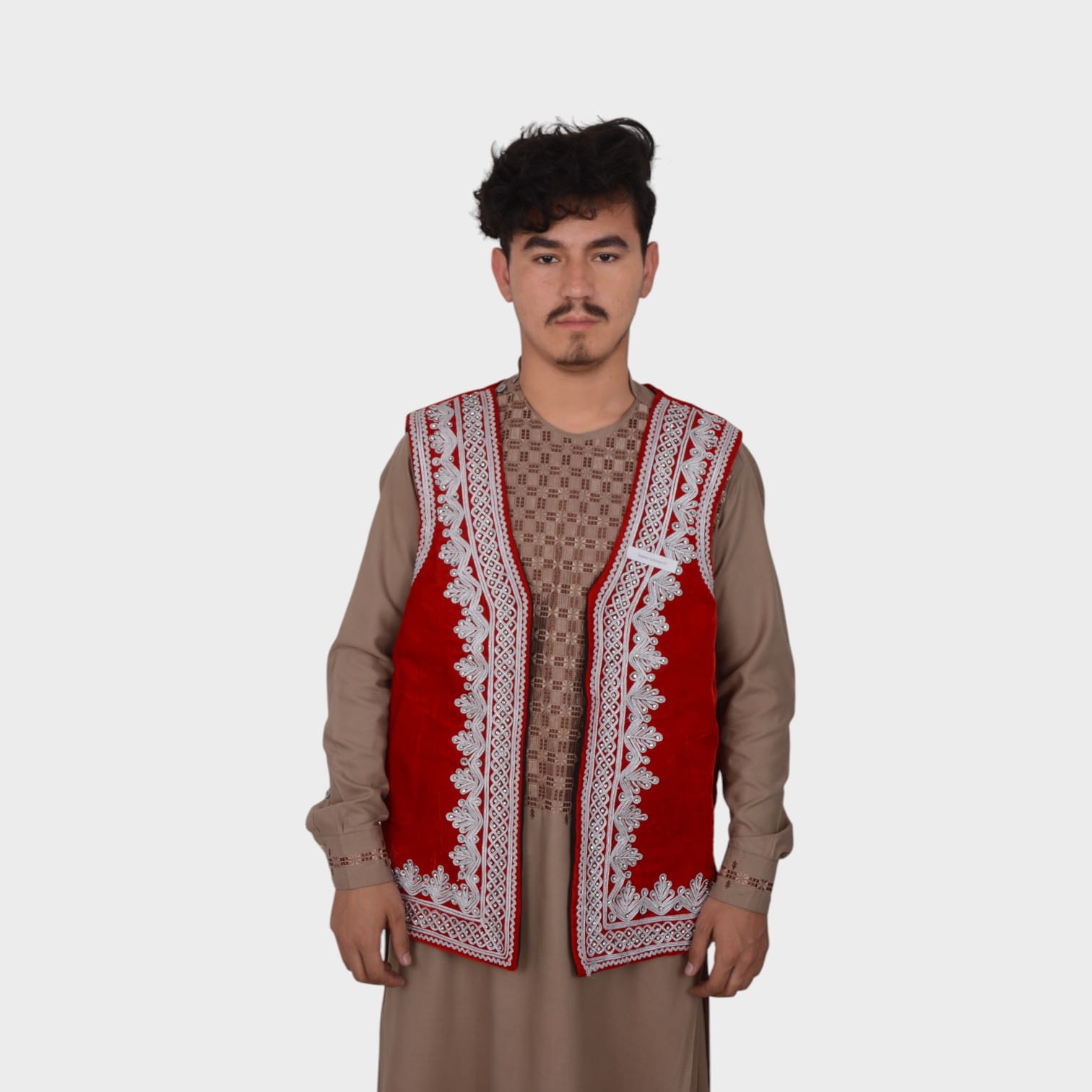 Velvet Red Waistcoat