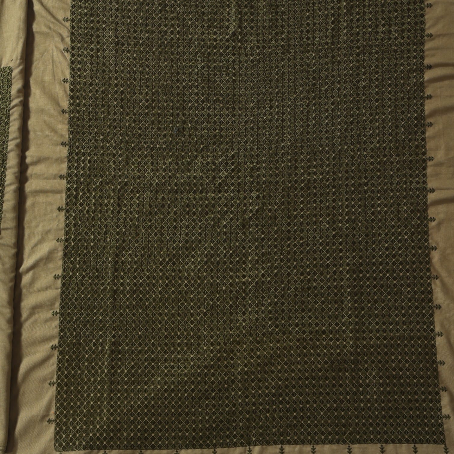 Siyahsabz Heritage Lining – Olive Stitch Edition