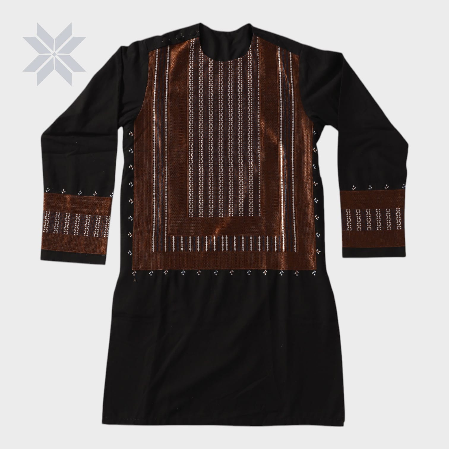 Shahbaz Perahan Tunban Full Set – Chest Embroidery Edition