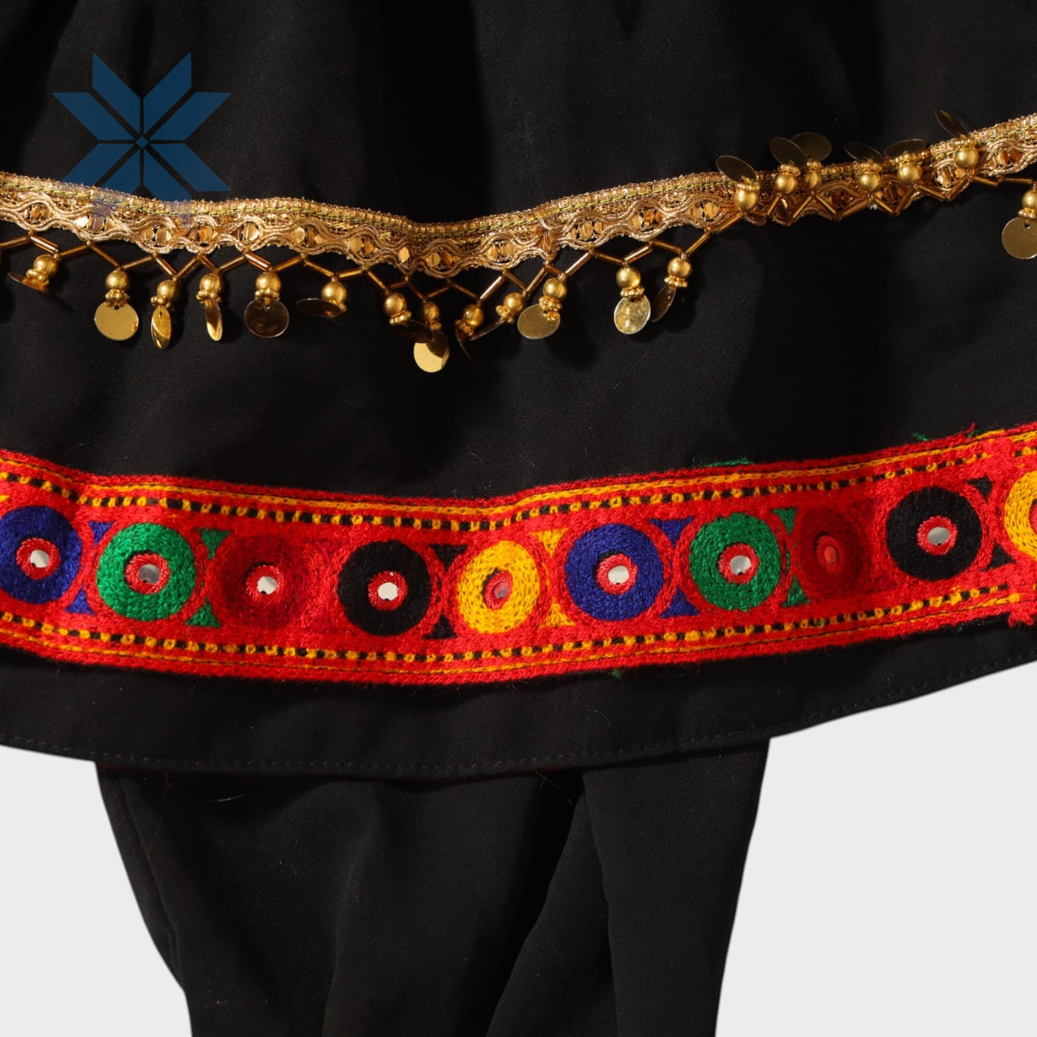 Laili Balochi Dress – Mirror Embroidered Set