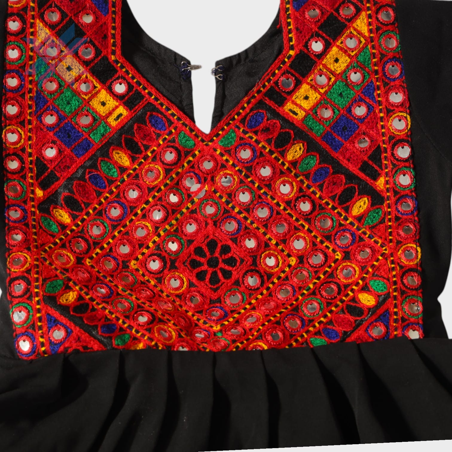 Laili Balochi Dress – Mirror Embroidered Set