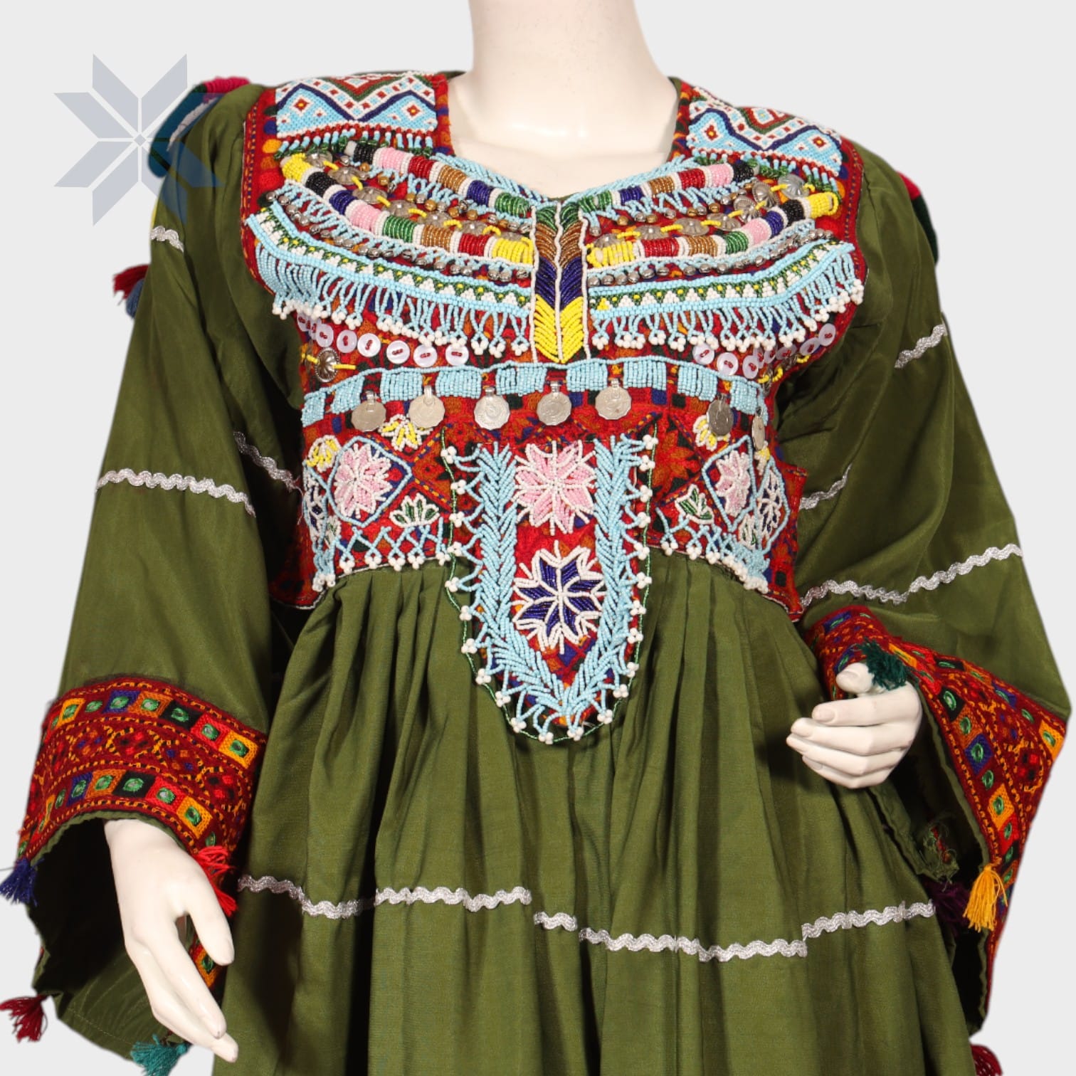 Lailuma Tribal Embroidered Two-Piece Set