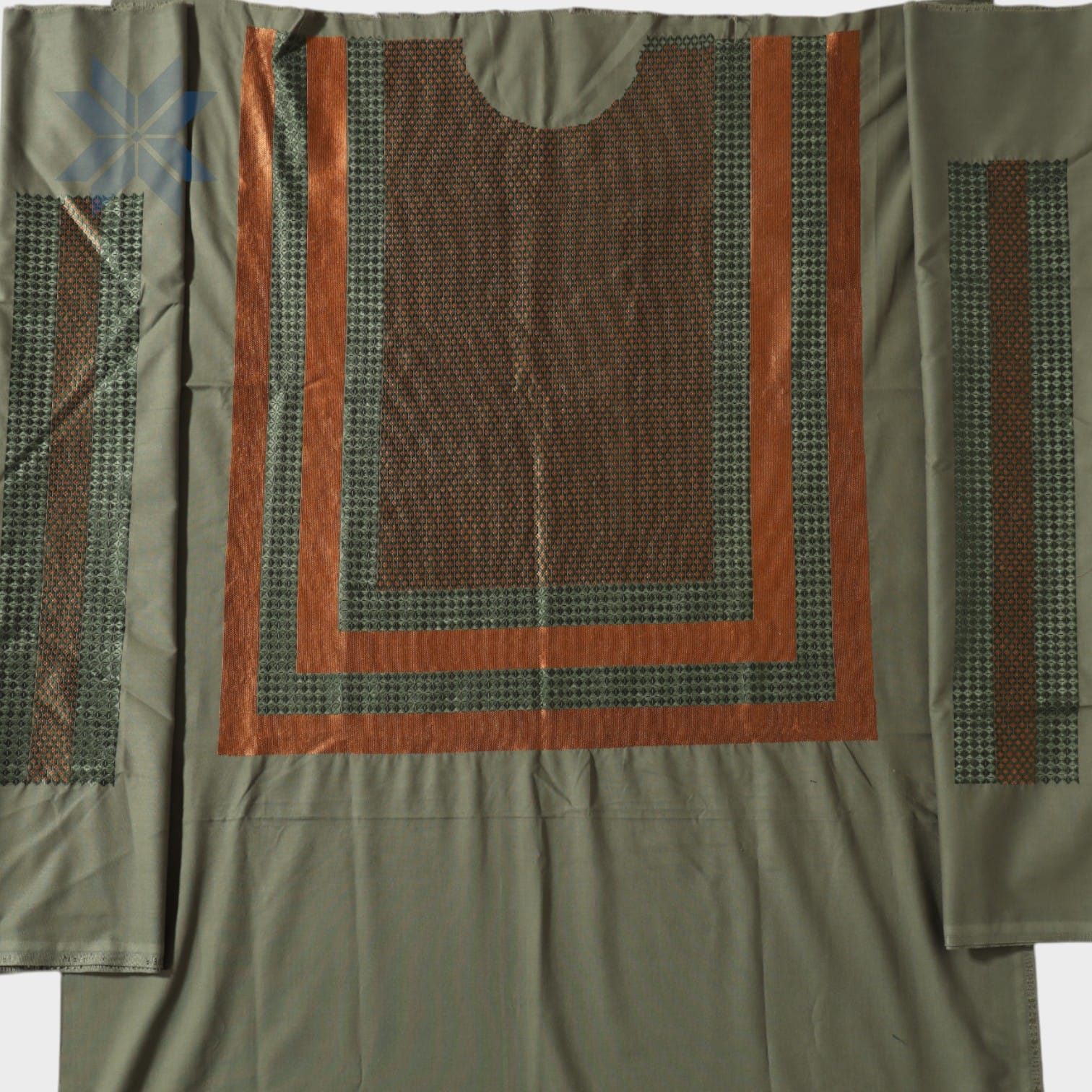 Olive Heritage Men's Afghani Perahan handmade Yakhan