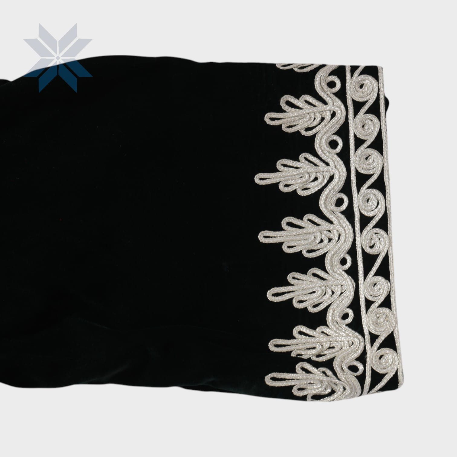 Traditional Black Velvet Afghani Dress Set (Kids)