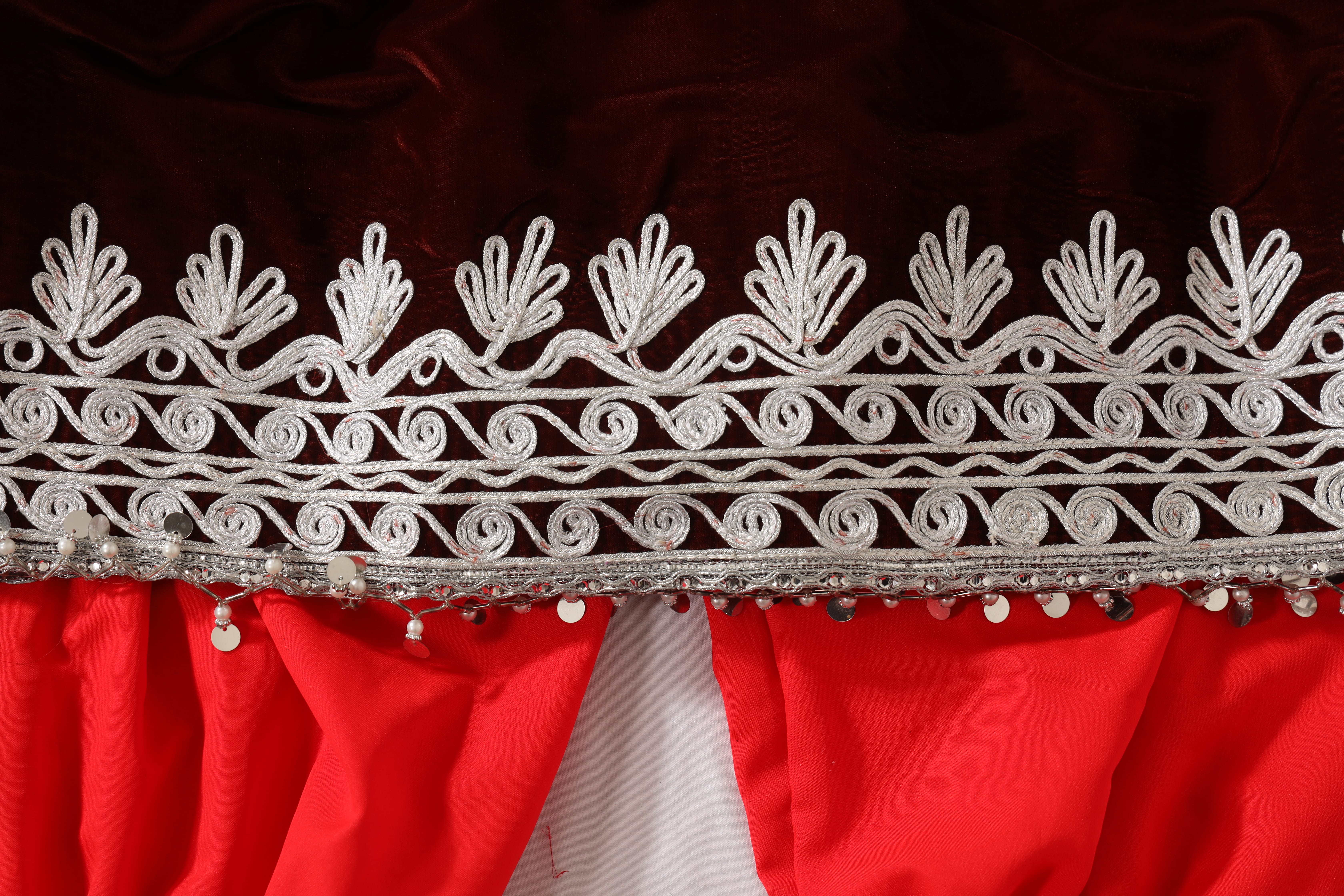 Ruby Heritage Velvet Baby Dress